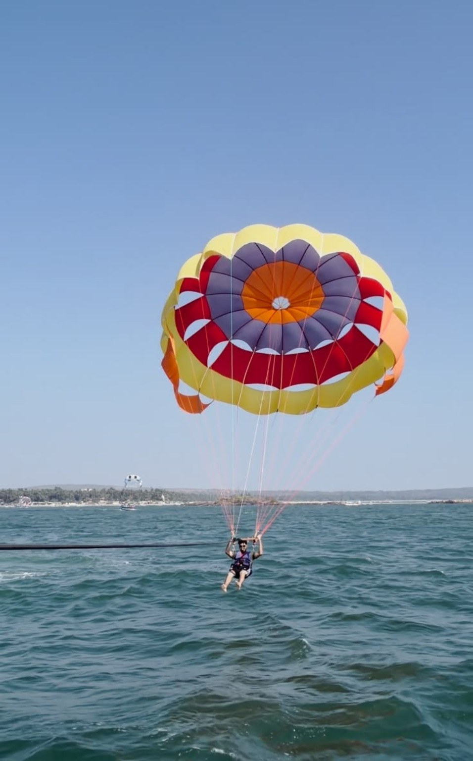 Parasailing at Dandi Beach Malvan